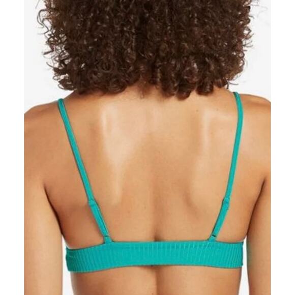 Volcom Simply Rib Triangle Bikini Top L NWT - Picture 2 of 6